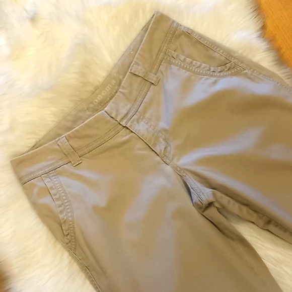 Sonoma Pants - Sonoma Khaki Modern Boot Cut Pants-#1263